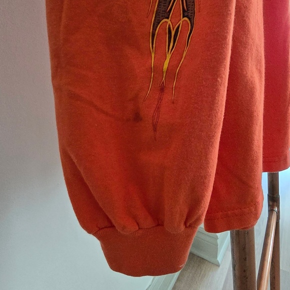 2003 Harley Davidson T-Shirt (w/flames) - *Myrtle Beach, SC* (Back side) - Picture 8 of 11